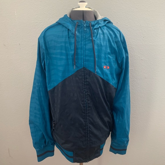 Oakley Men’s Full Zip WindBreaker Sz M - Picture 2 of 8